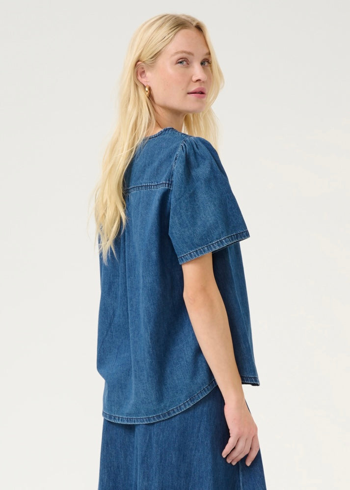 Blusa Livia Arpa v/stuttum ermum