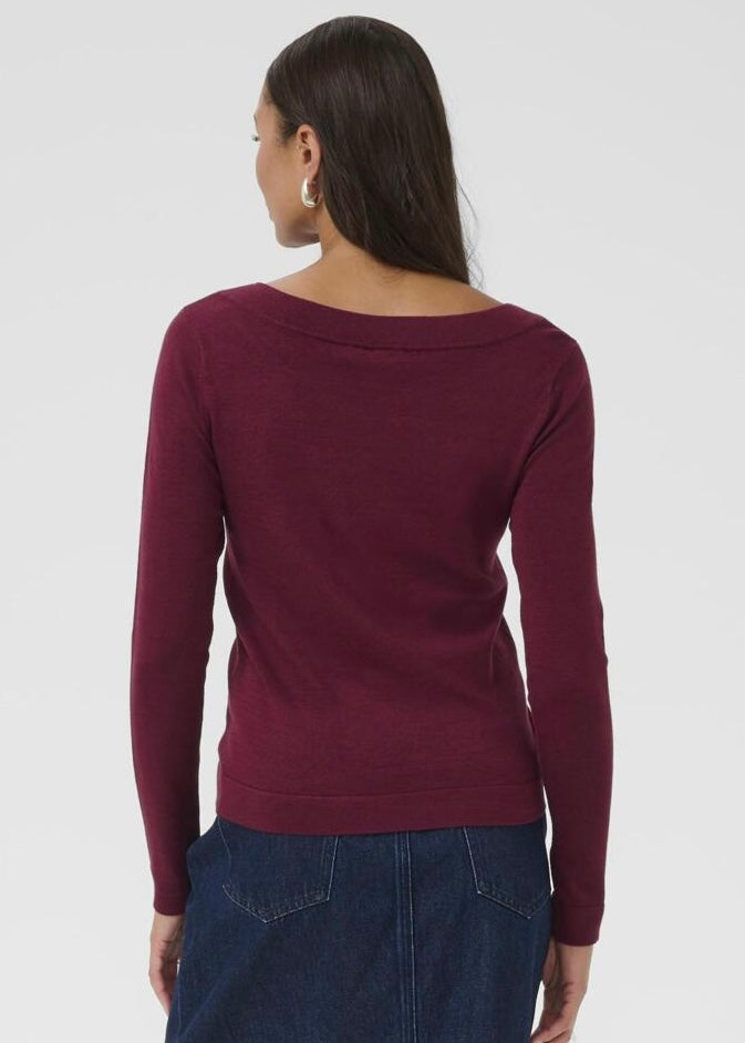 Blusa Lizza við langum ermum
