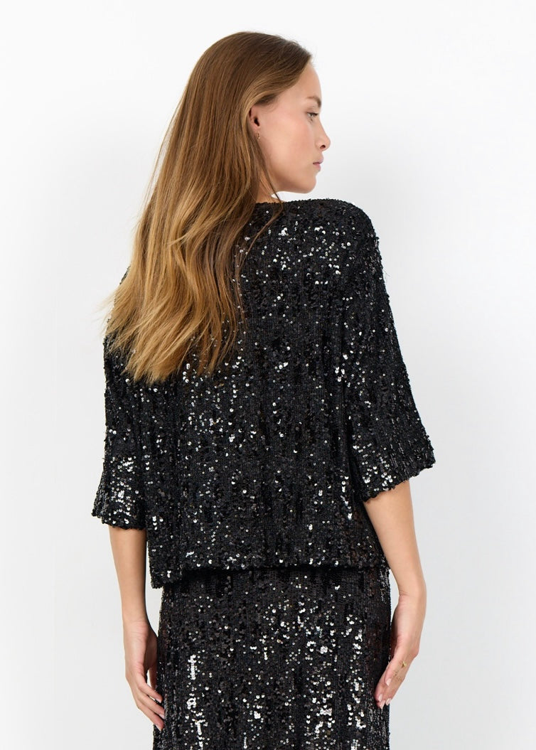 Blusa Angel 1, svørt