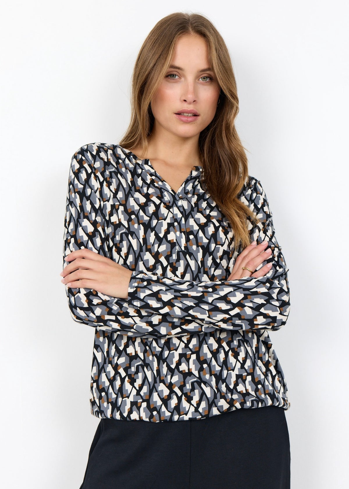 Blusa Felicity 527, grá