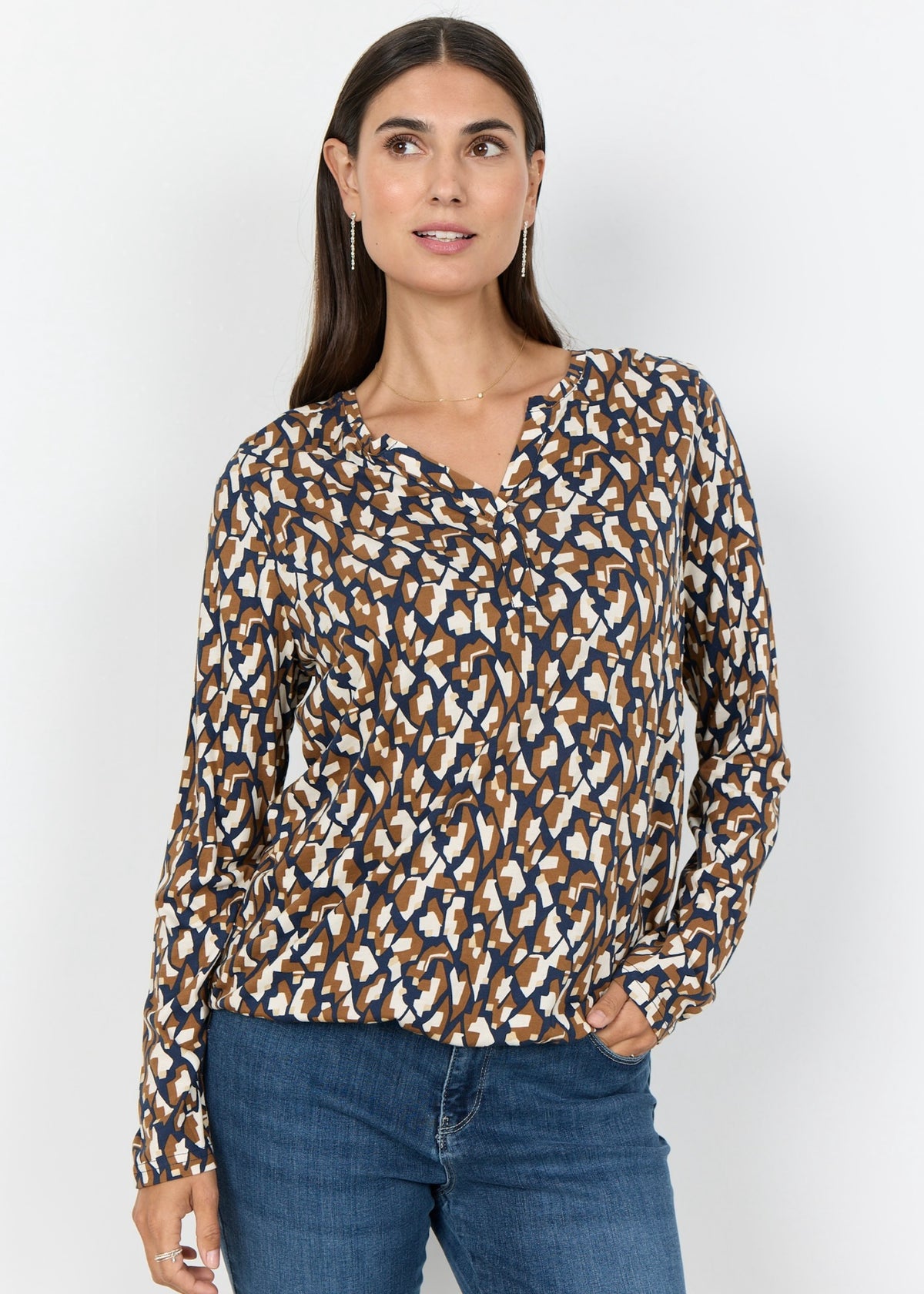 Blusa Felicity 527, brún