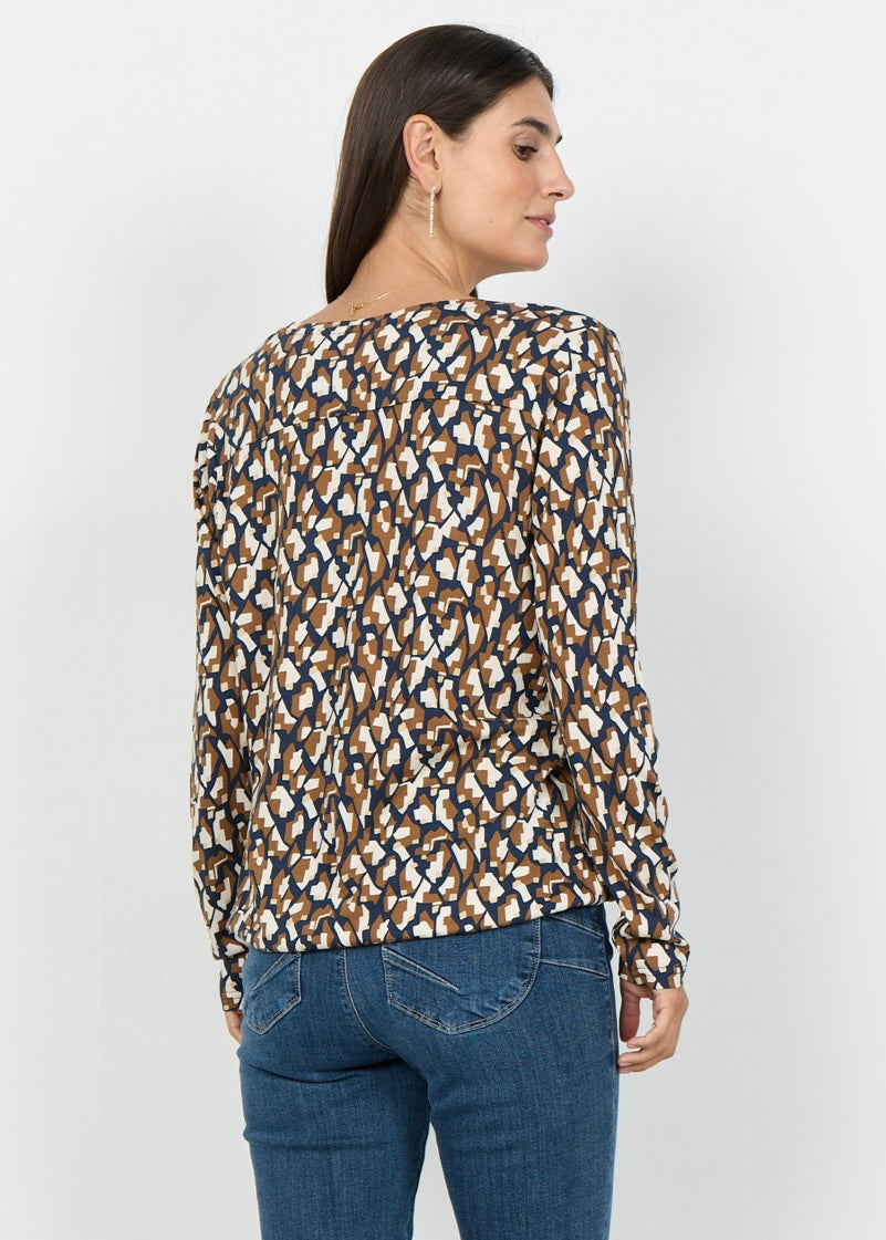 Blusa Felicity 527, brún