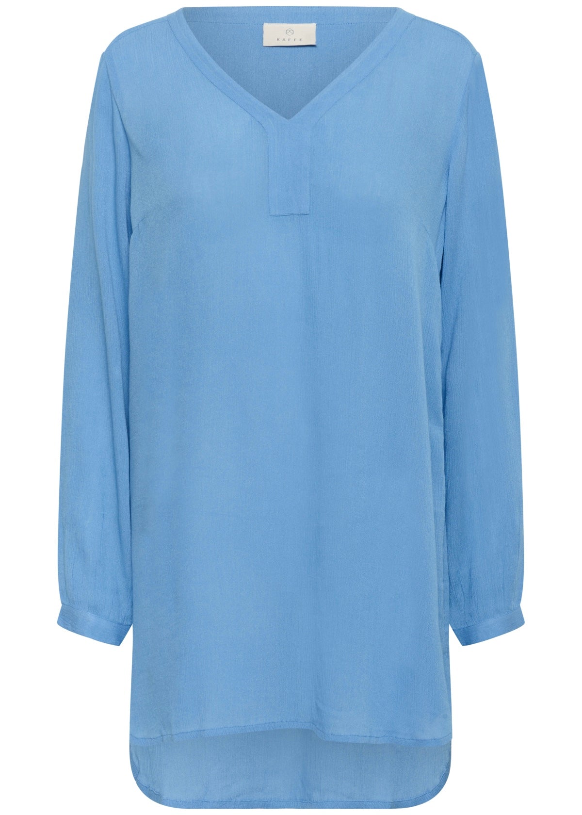 Tunika Amber v/V-hálsi, Azure blá