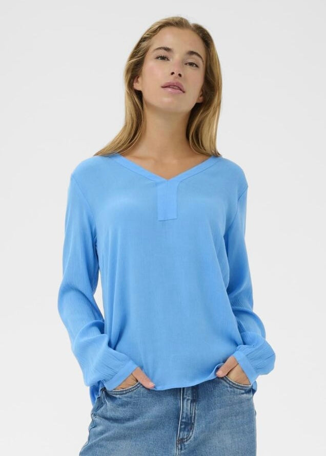 Blusa Amber, Azura blá
