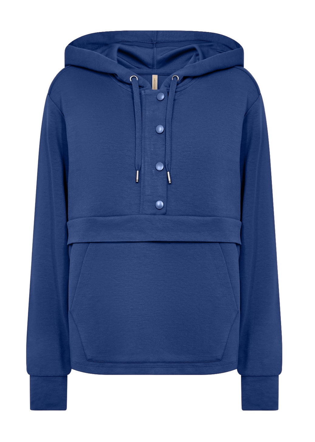 Blusa Banu 263 v/hettu, blá