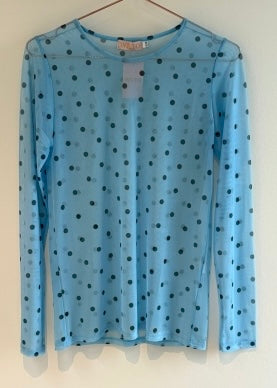 Blusa mesh 2601,blá