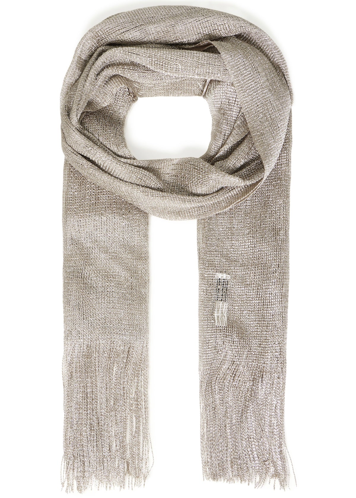 Turruklæð Voet, silvur/gull