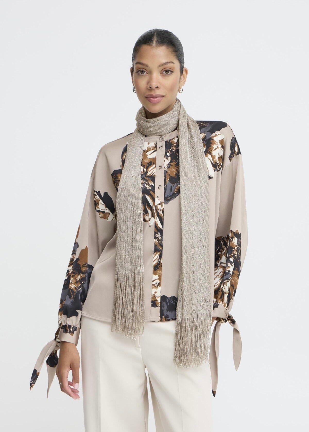 Turruklæð Voet, silvur/gull