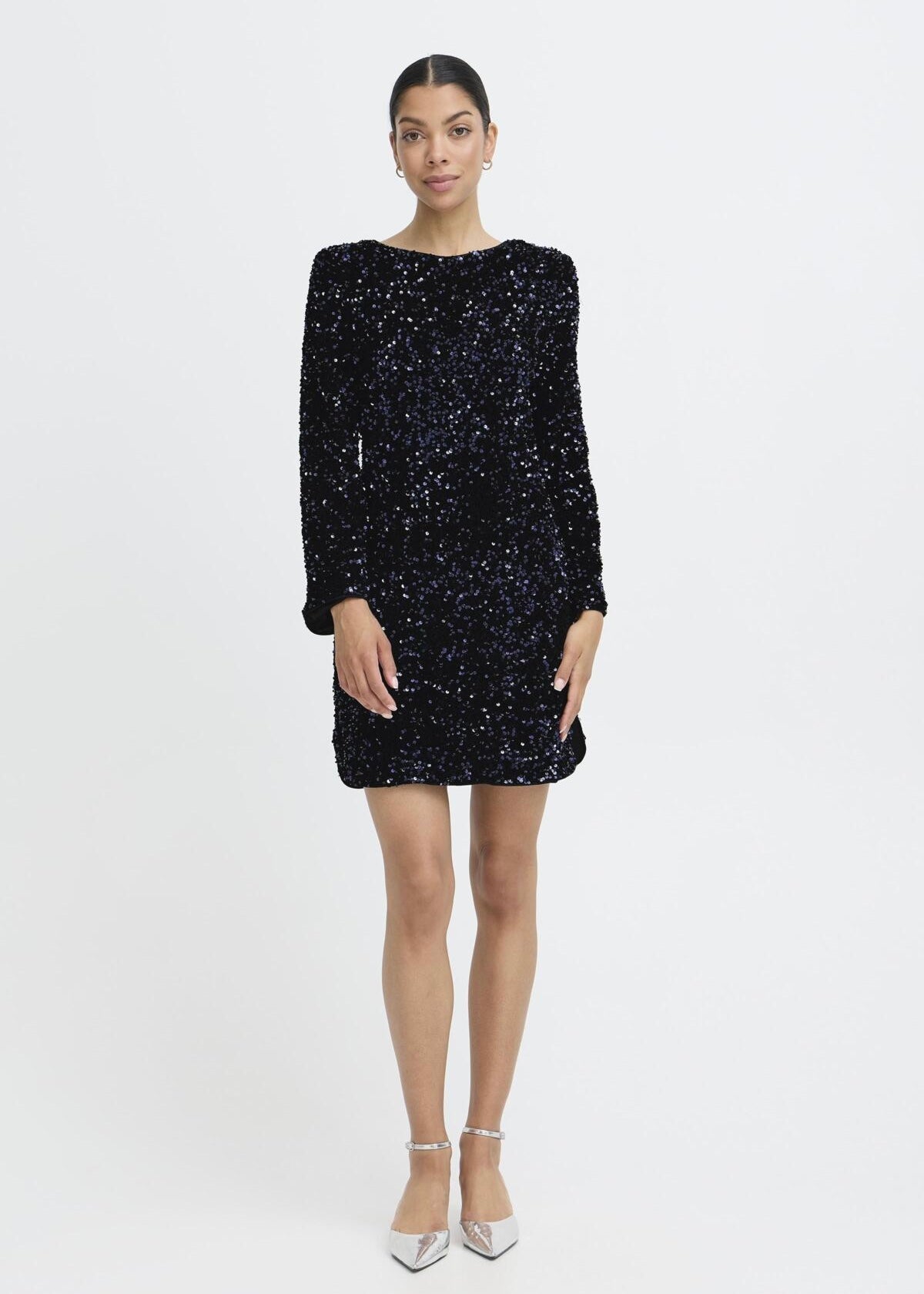 Kjóli Paillet Bow Dress 2