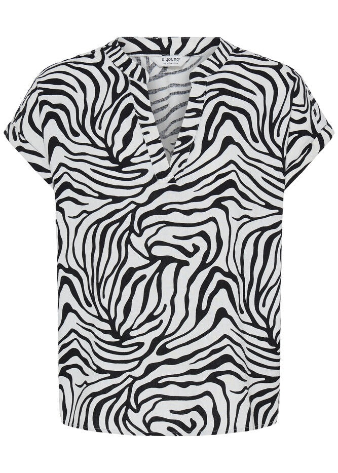 Blusa Falakka 2, svørt/hvít