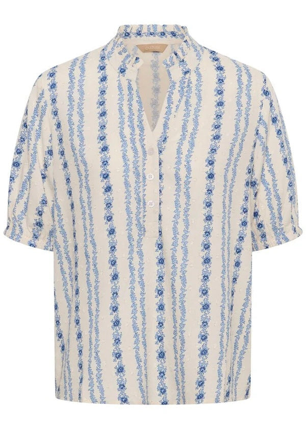Blusa Hollie, blá