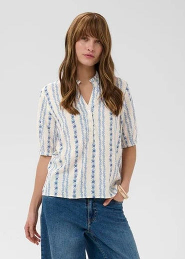 Blusa Hollie, blá