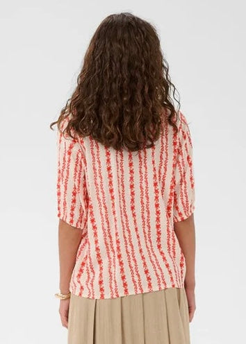 Blusa Hollie, koral