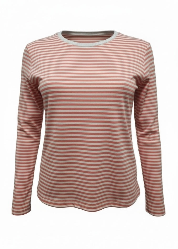 Blusa 26937, stríput koral