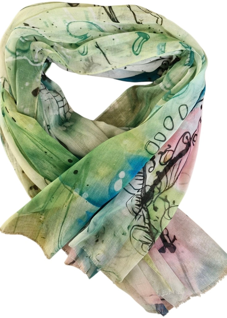 Turruklæð 3287, grønt