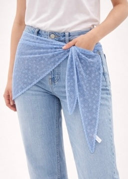 Turruklæð 2762, blátt