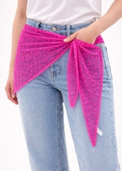 Turruklæð 2762, pink