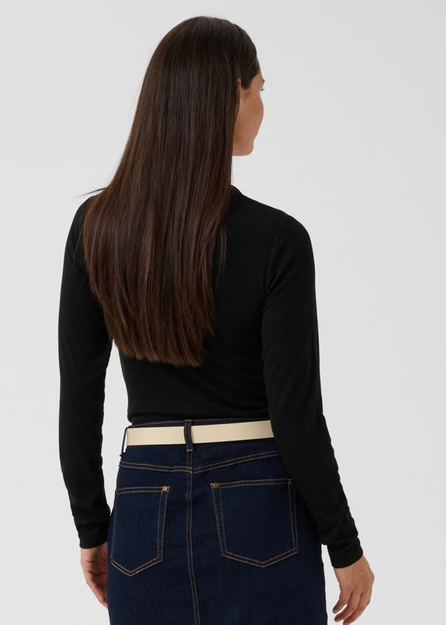 Blusa Nia Juliet, svørt