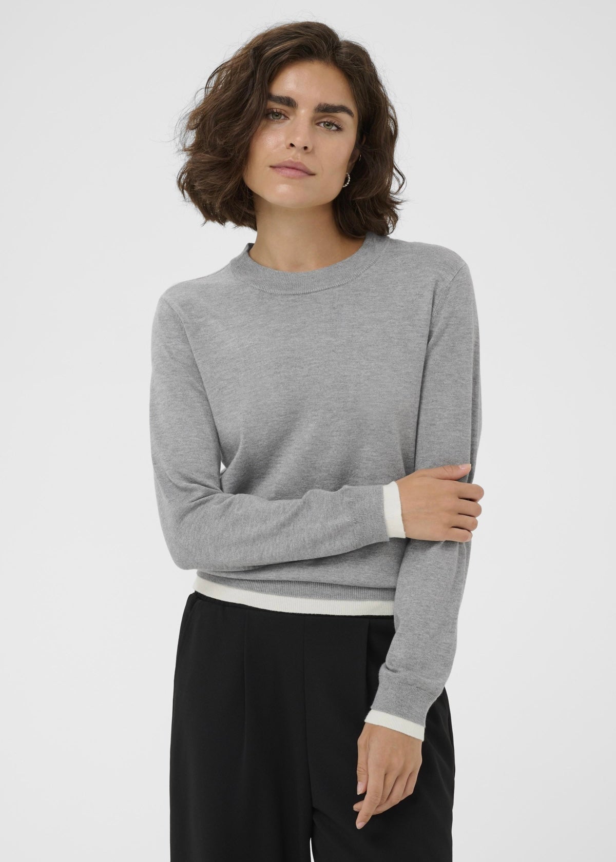 Blusa Lizza,grá