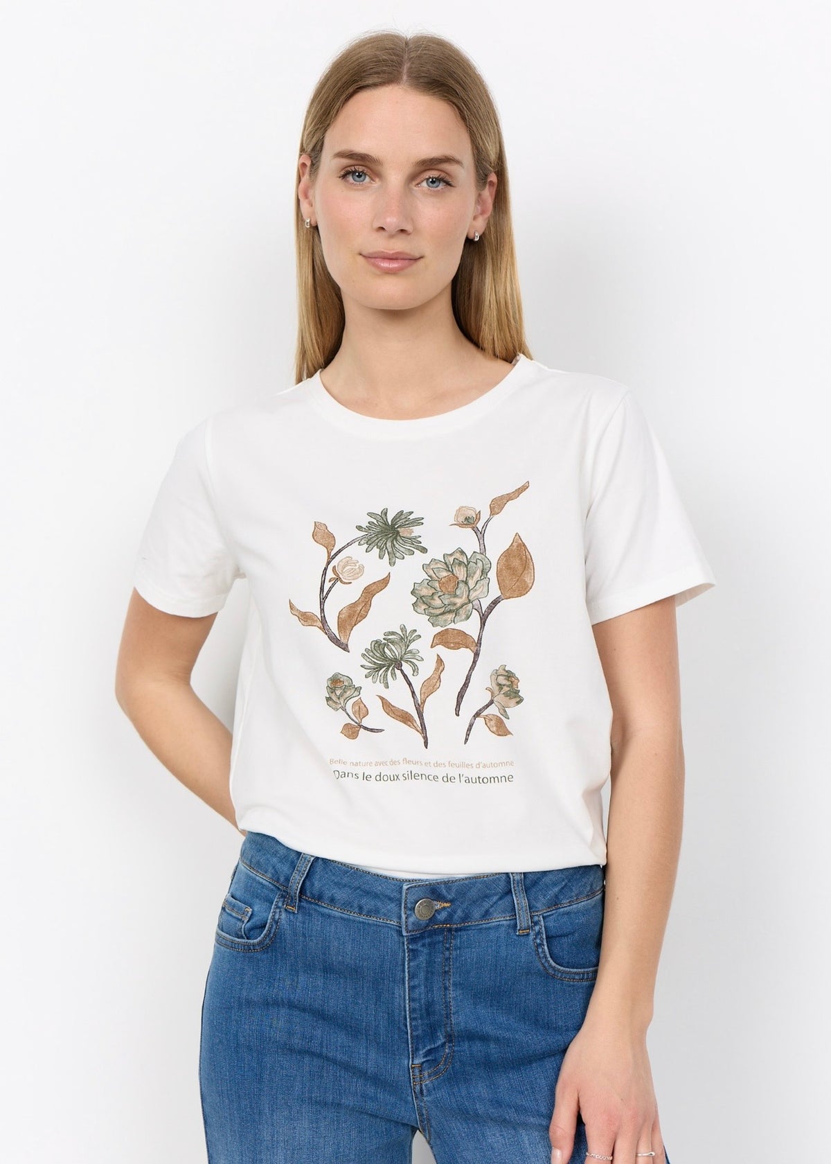 T-shirt Rina, hvít