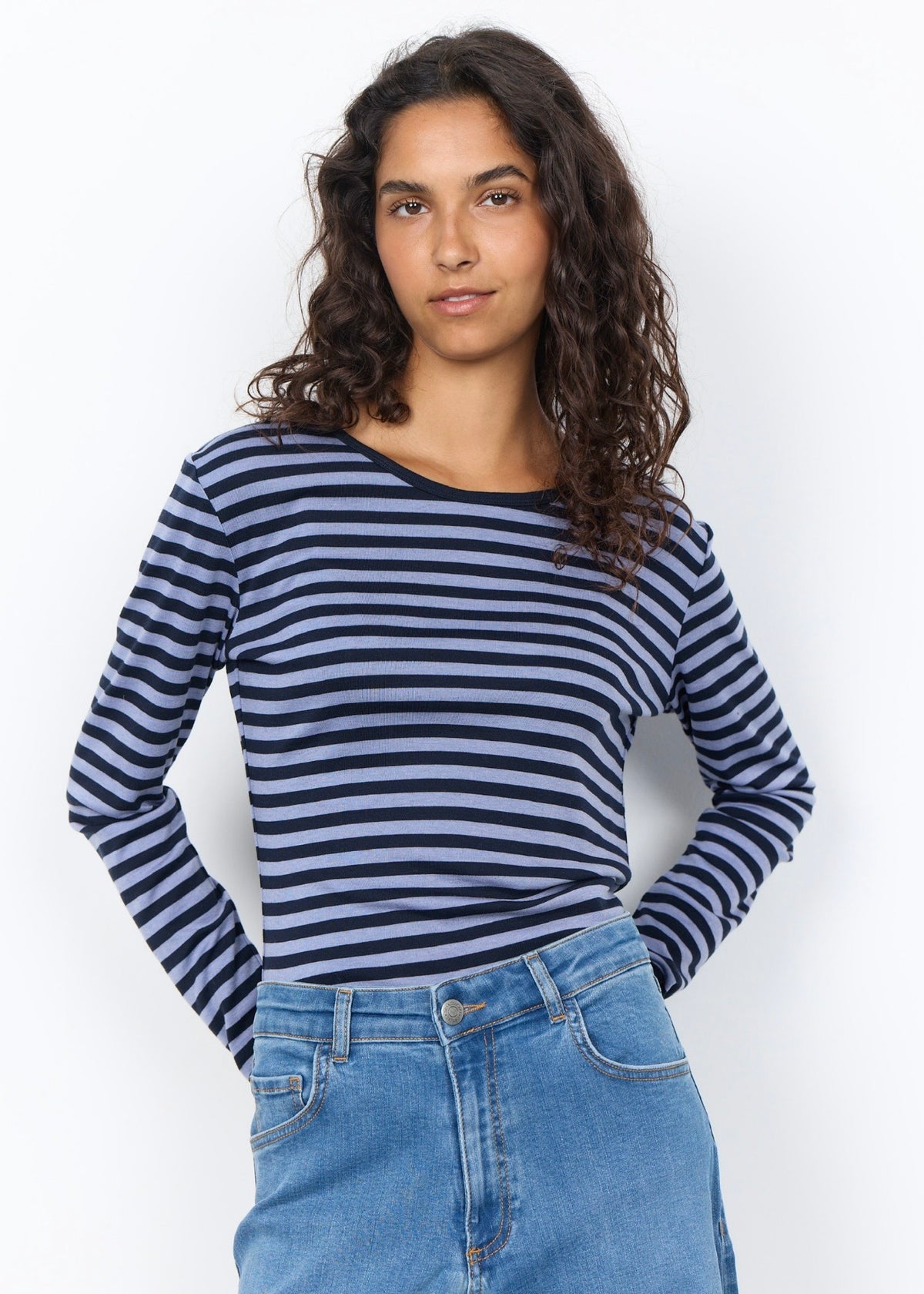 Blusa Helle, blá