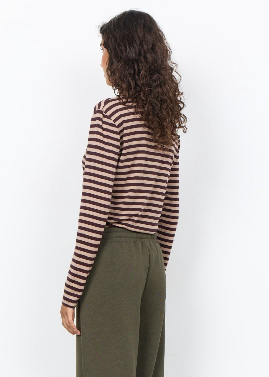 Blusa Helle, brún