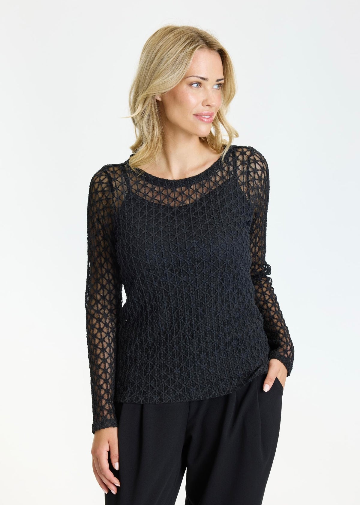 Blusa Jill, svørt