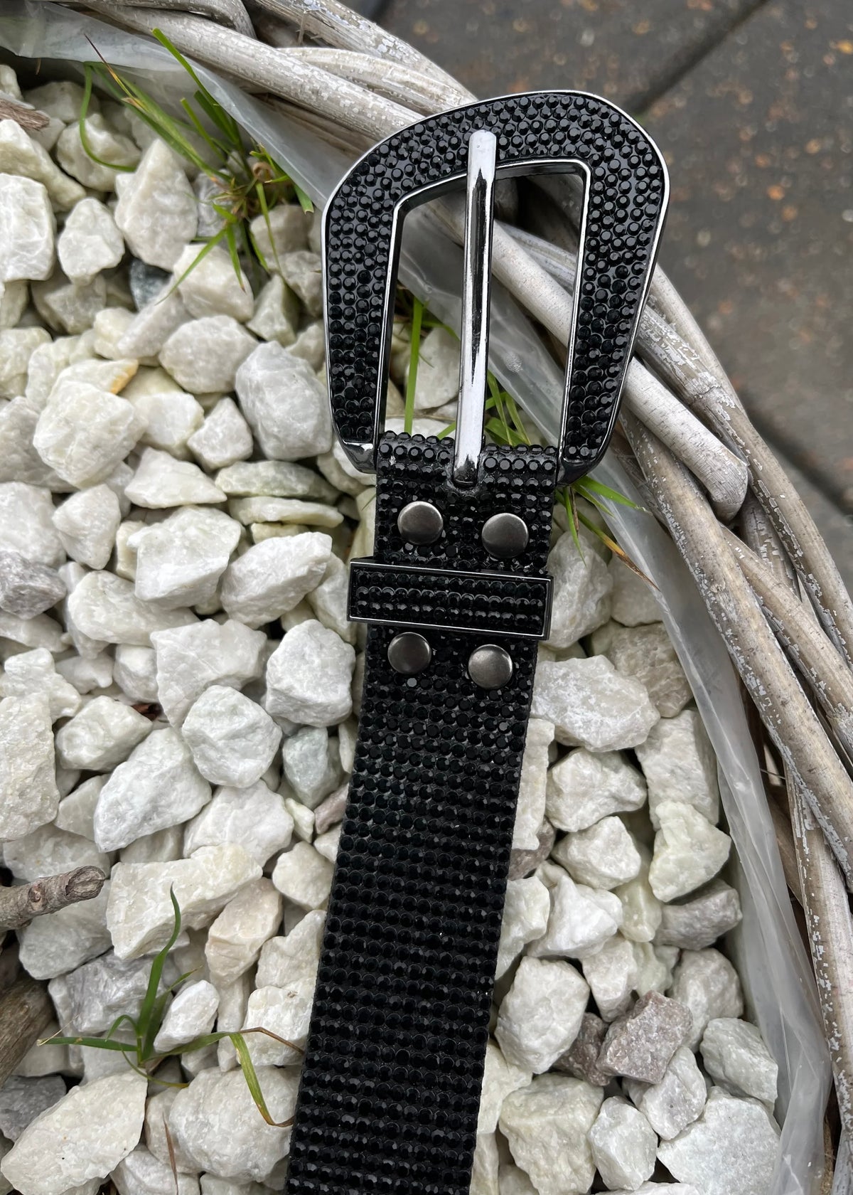 Belti simili 10718, svart
