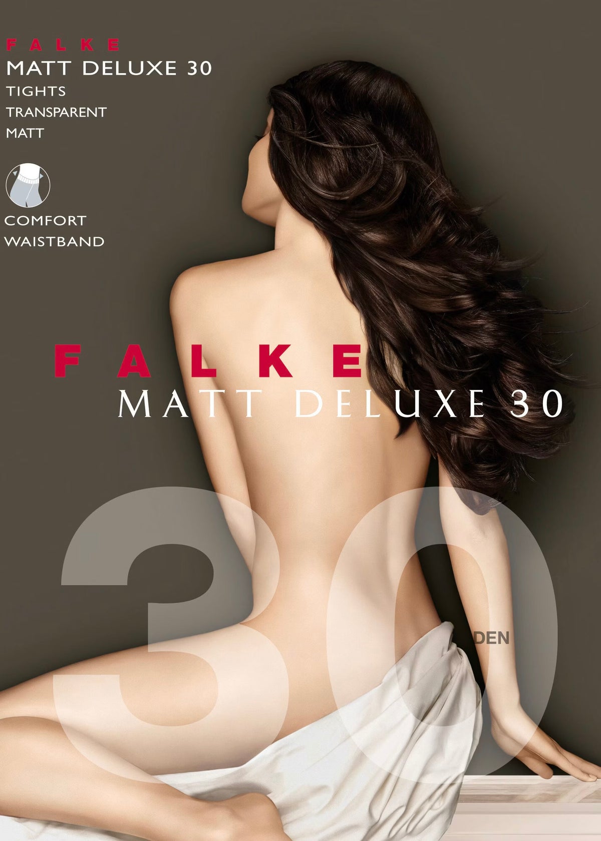 Sokkabuksur 30 den 40630, mat deluxe, brúnir/5179