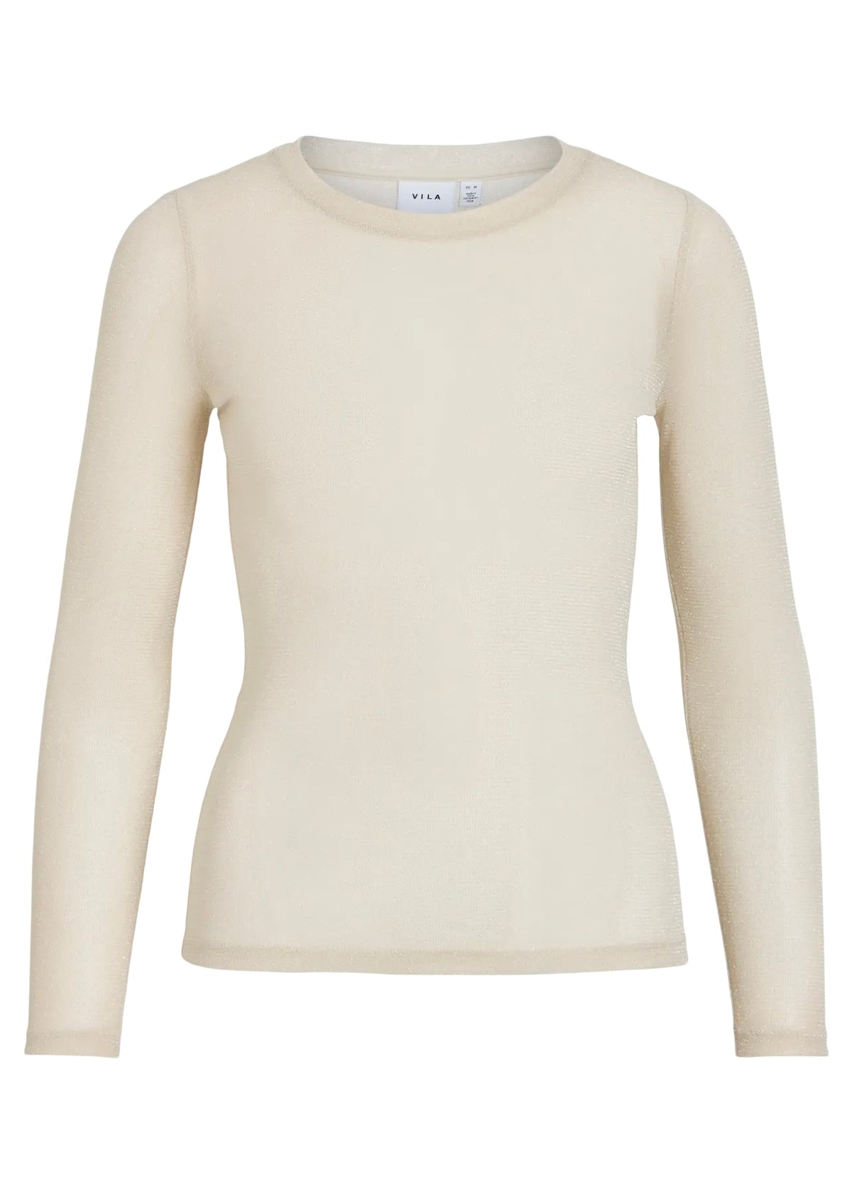 Blusa Dinara mesh, ráhvít