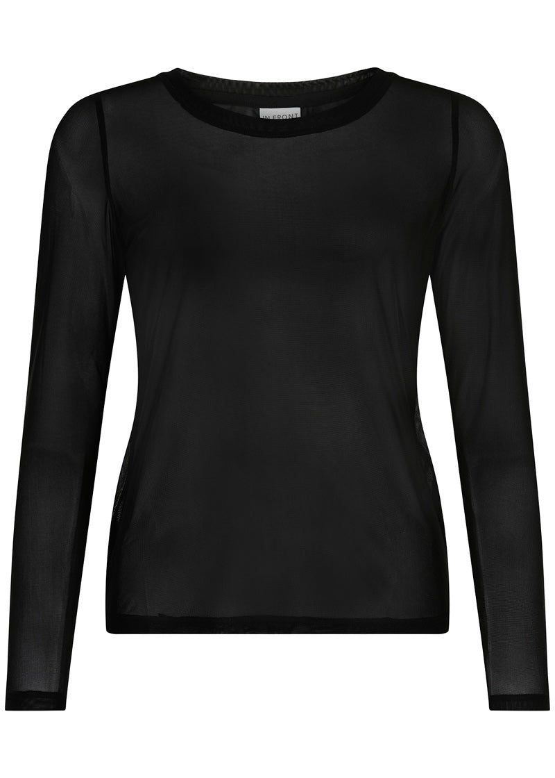 Blusa Gro mesh, svørt